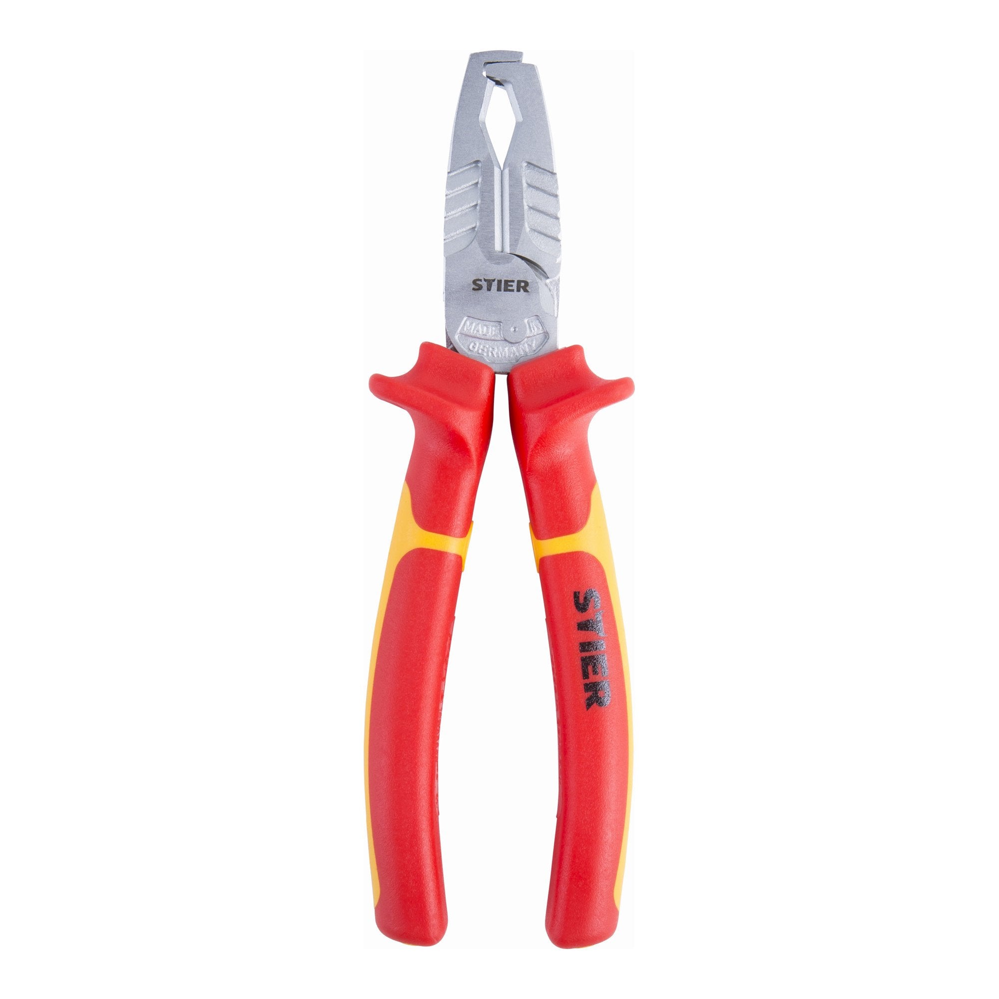 STIER Abisolierzange mit Seitenschneider Multi+ 180mm VDE-geprüft