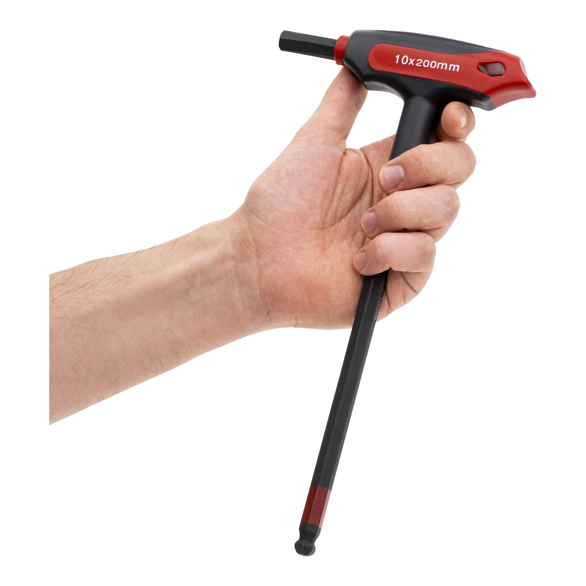 STIER T-handle screwdriver | 6KT | SW 2.5 mm | Can be used as a short or long handle | Optimal power transmission