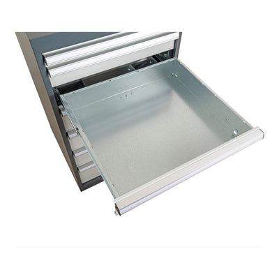 STIER Schubladenschrank mit 9 Schubladen BxTxH 700x575x1020 mm