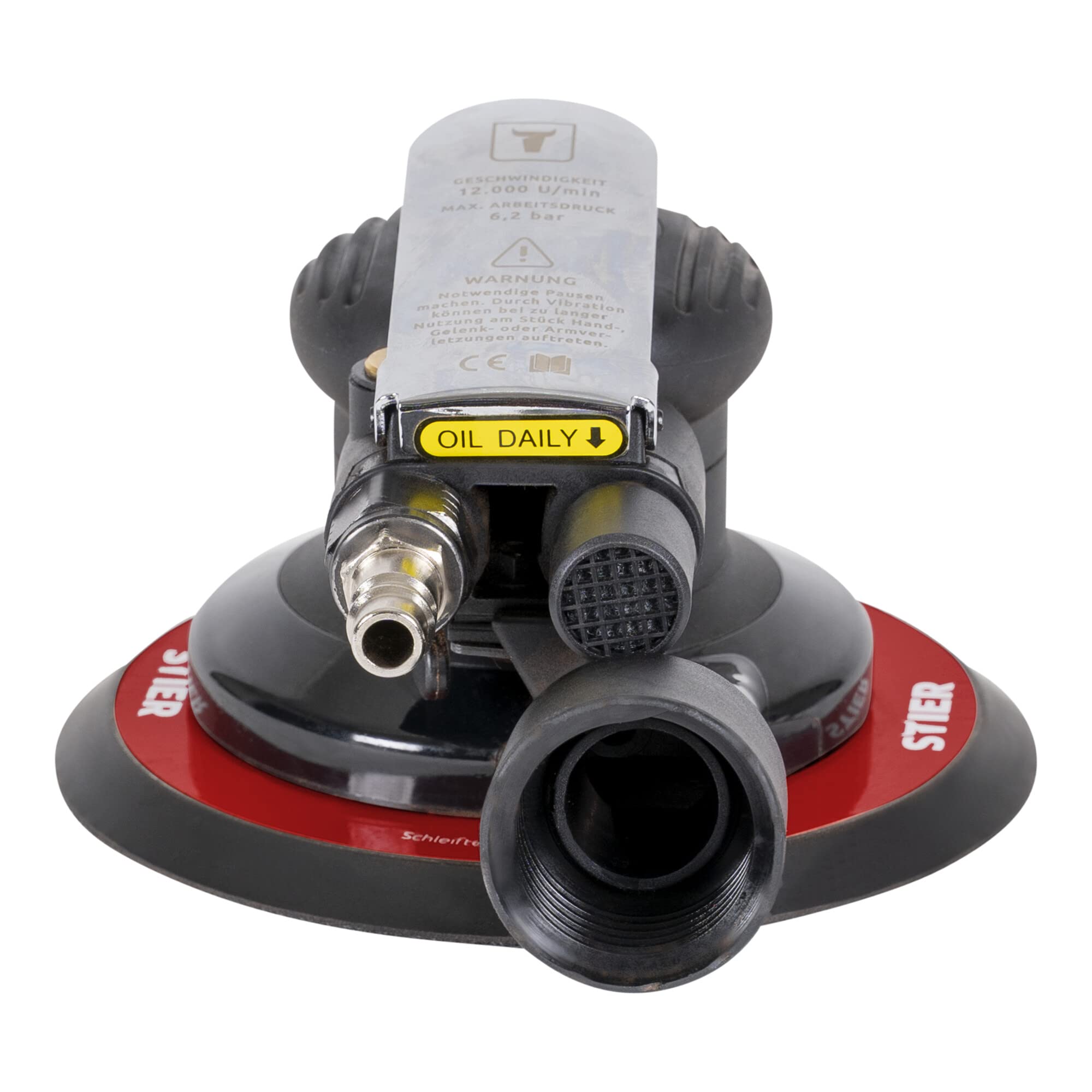 STIER Exzenterschleifer EXS-120 Länge 187 mm Schleifteller 150 mm geeignet für