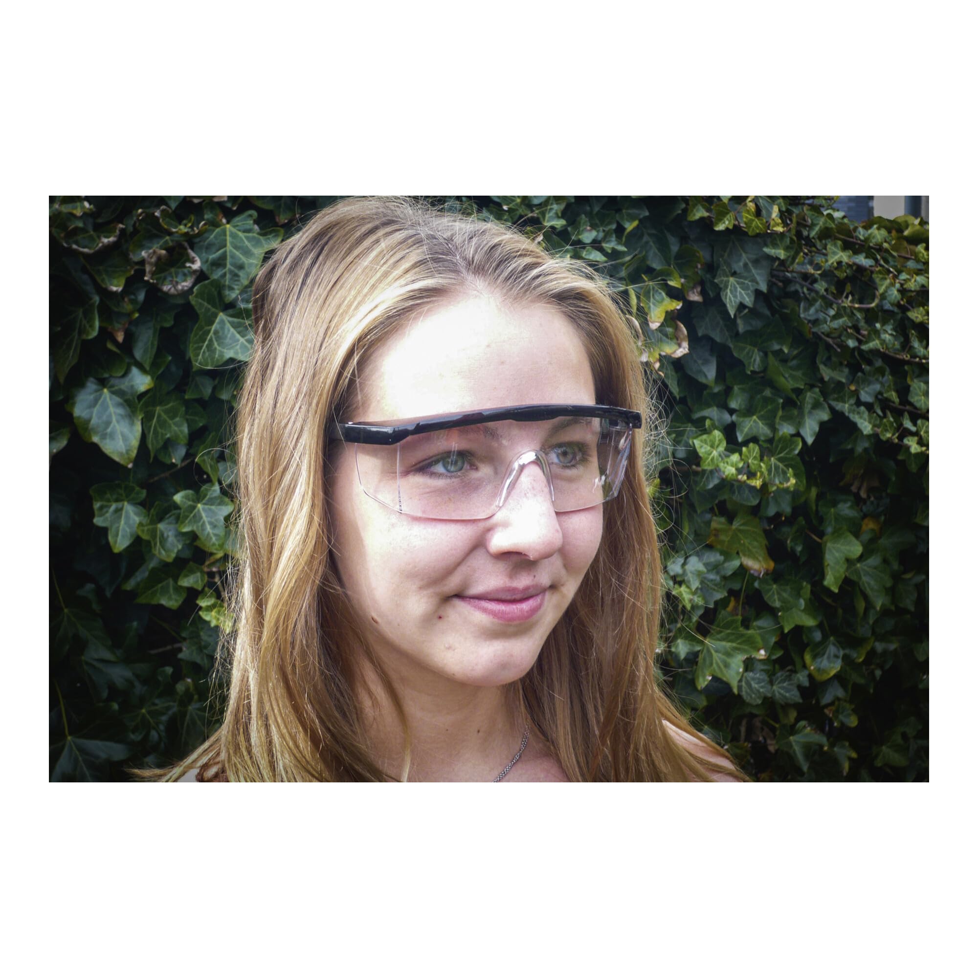BGS Do it yourself Schutzbrille mit verstellbarem Bügel transparent