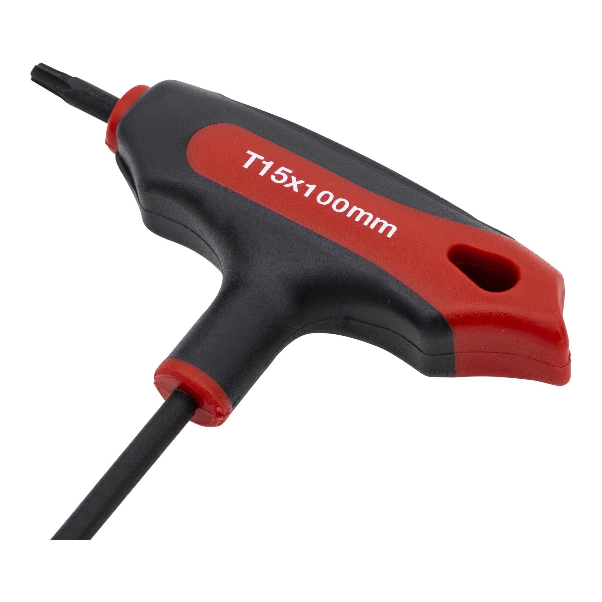 STIER T-Griff-Schraubendreher | Torx | TX15 | als Kurz- oder Langklinke nutzbar | optimale Kraftübertragung
