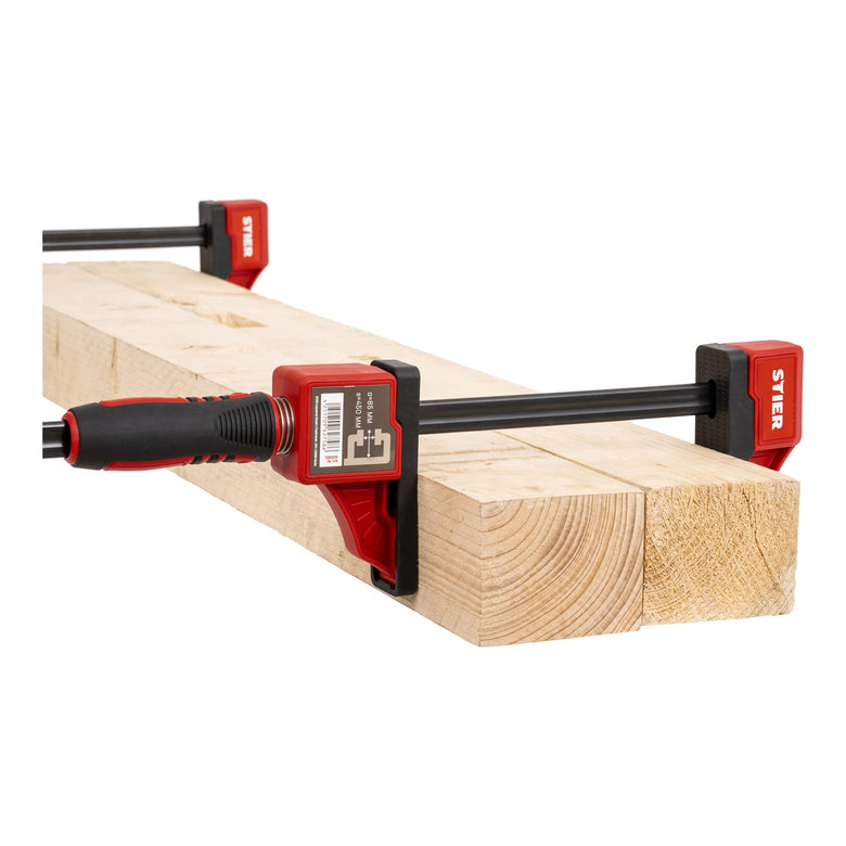 STIER Kompaktzwinge optimal für Arbeiten auf engem Raum 450 mm Spannweite 60 mm