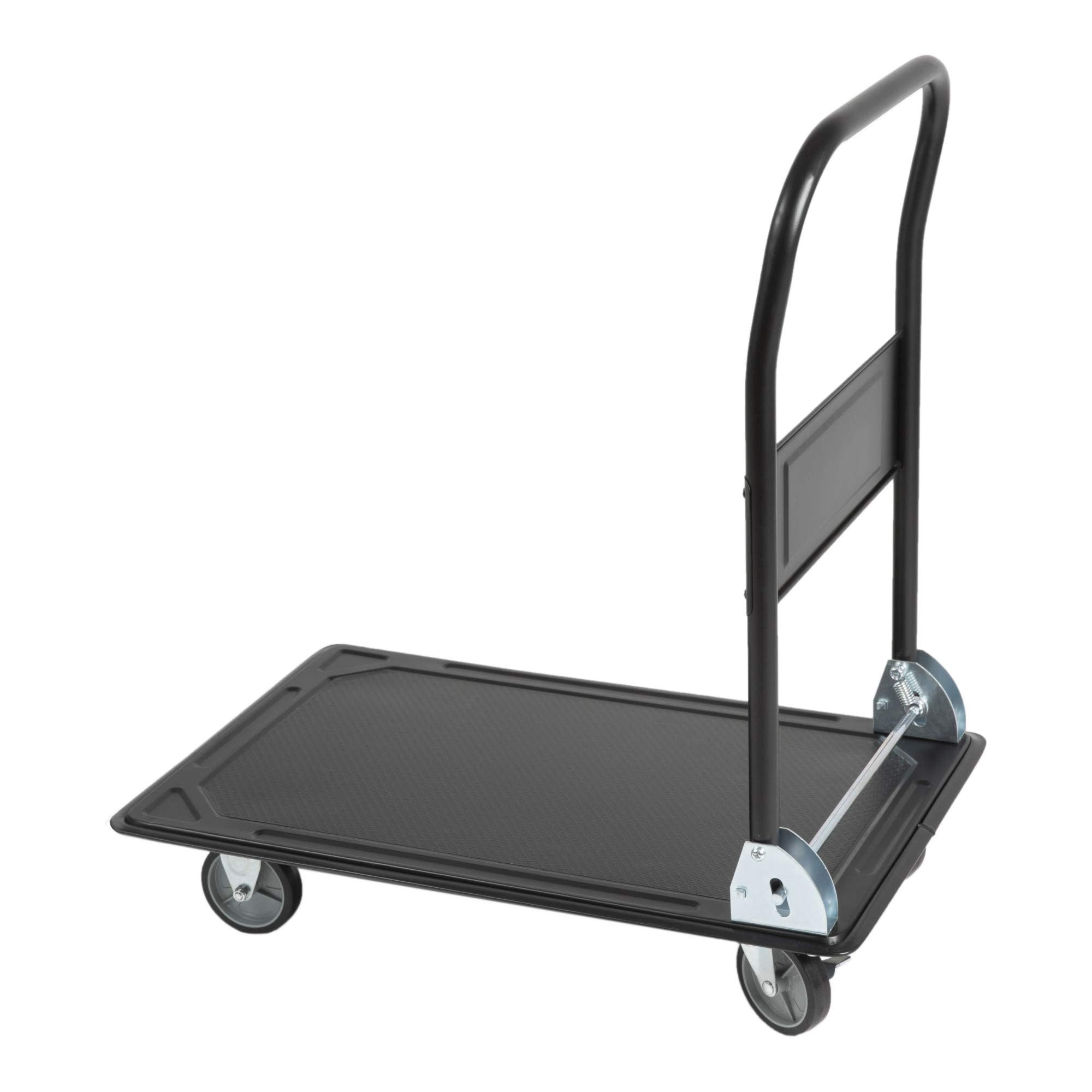 STIER Plattformwagen klappbar Tragkraft 150/300 kg Transportwagen Schiebebügel
