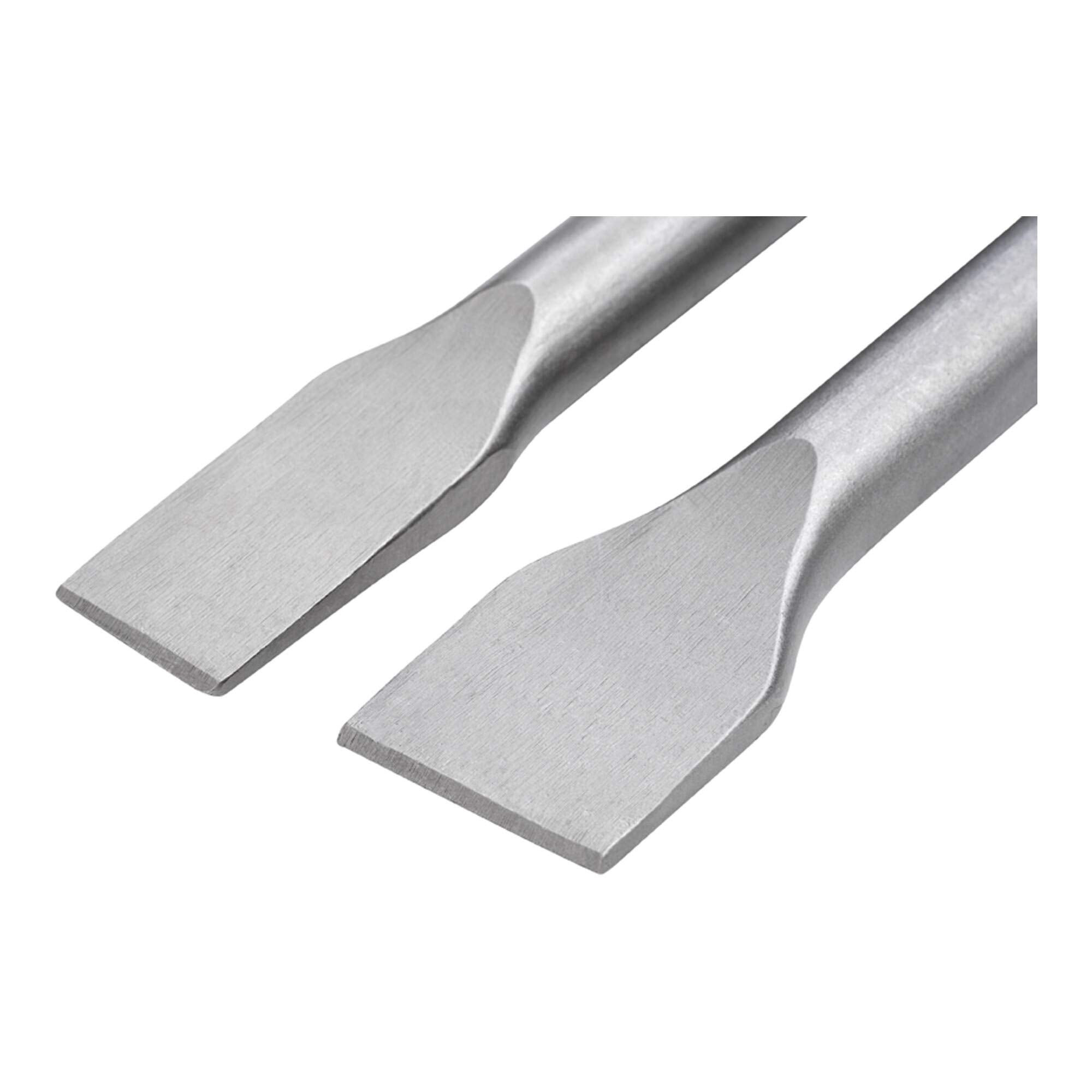 STIER SDS-HEX Flachmeißel Set 35/50 x 410 mm Stahl für Abbruchhammer vielseitig