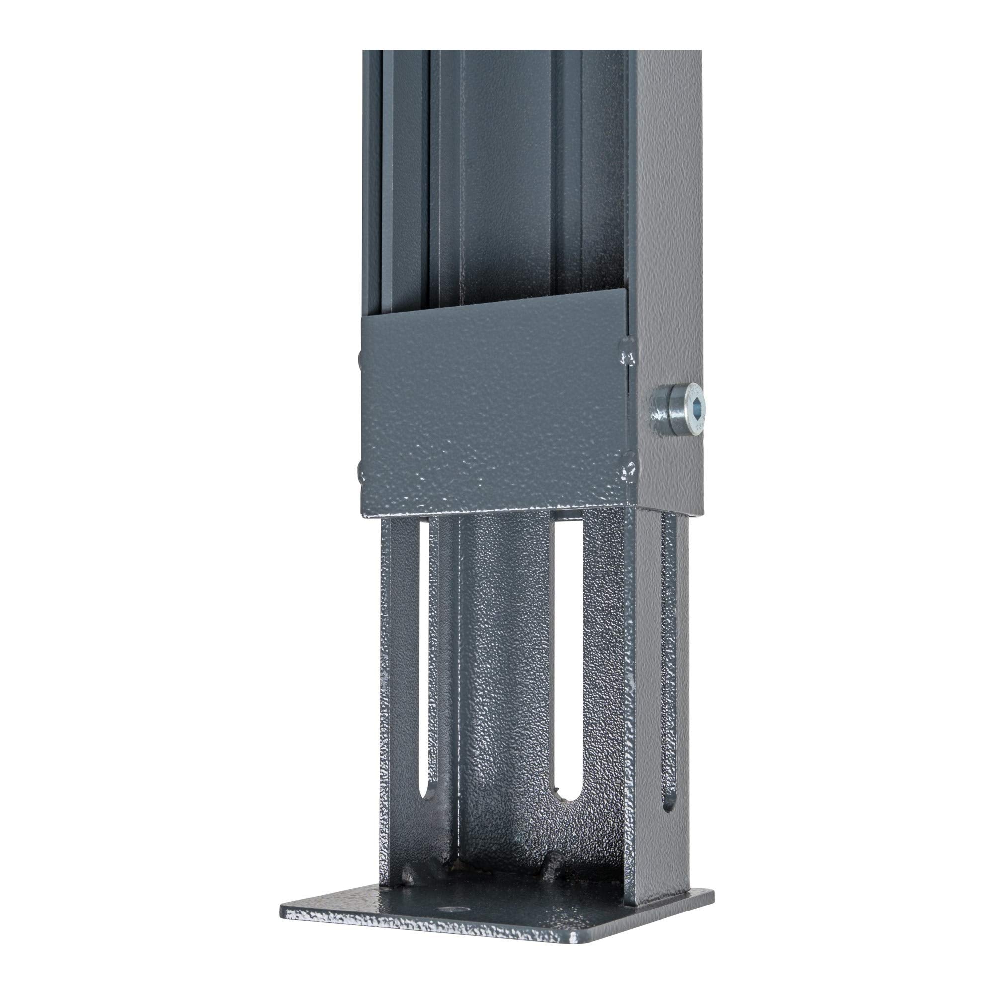 STIER height-adjustable workbench with 2x200 mm drawers WxDxH 2000x600x760-1060