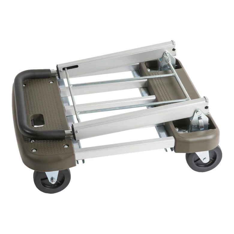 STIER Platform Trolley Adjustable Aluminium Push Cart Load Capacity 150 kg