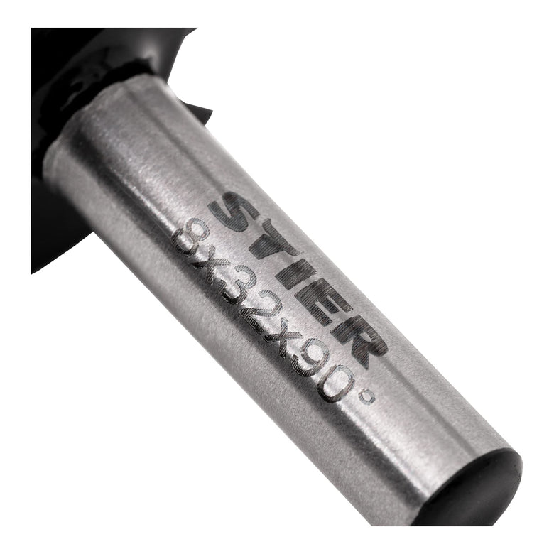 STIER Gipskartonfräser Rigipsfräser 90° Winkel V-Nutfräser Schriftenfräser D32