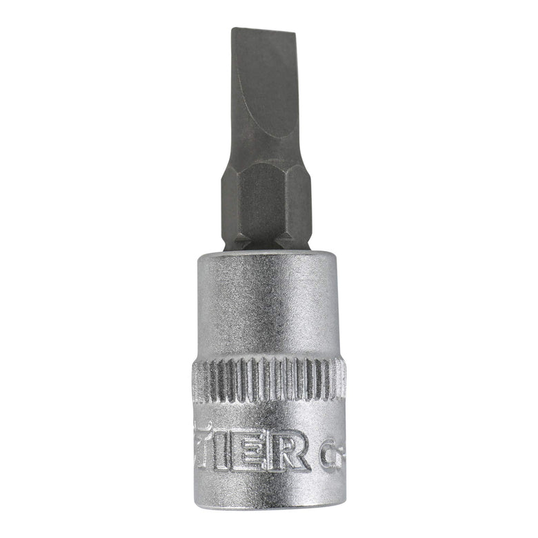 STIER Schlitz-Bit-Steckschlüsseleinsatz 1/4" 4 bis 7 mm Stecknuss Steckschlüssel