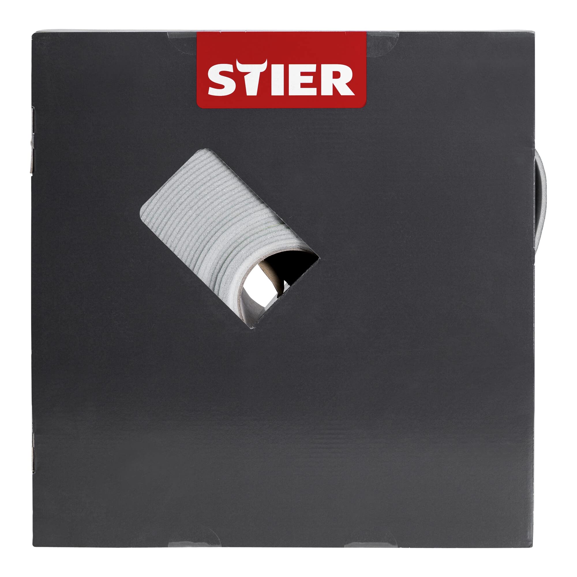 STIER Schleifpapier auf Schaumunterlage P800 115x92mm Rollenlänge: 25m Profile