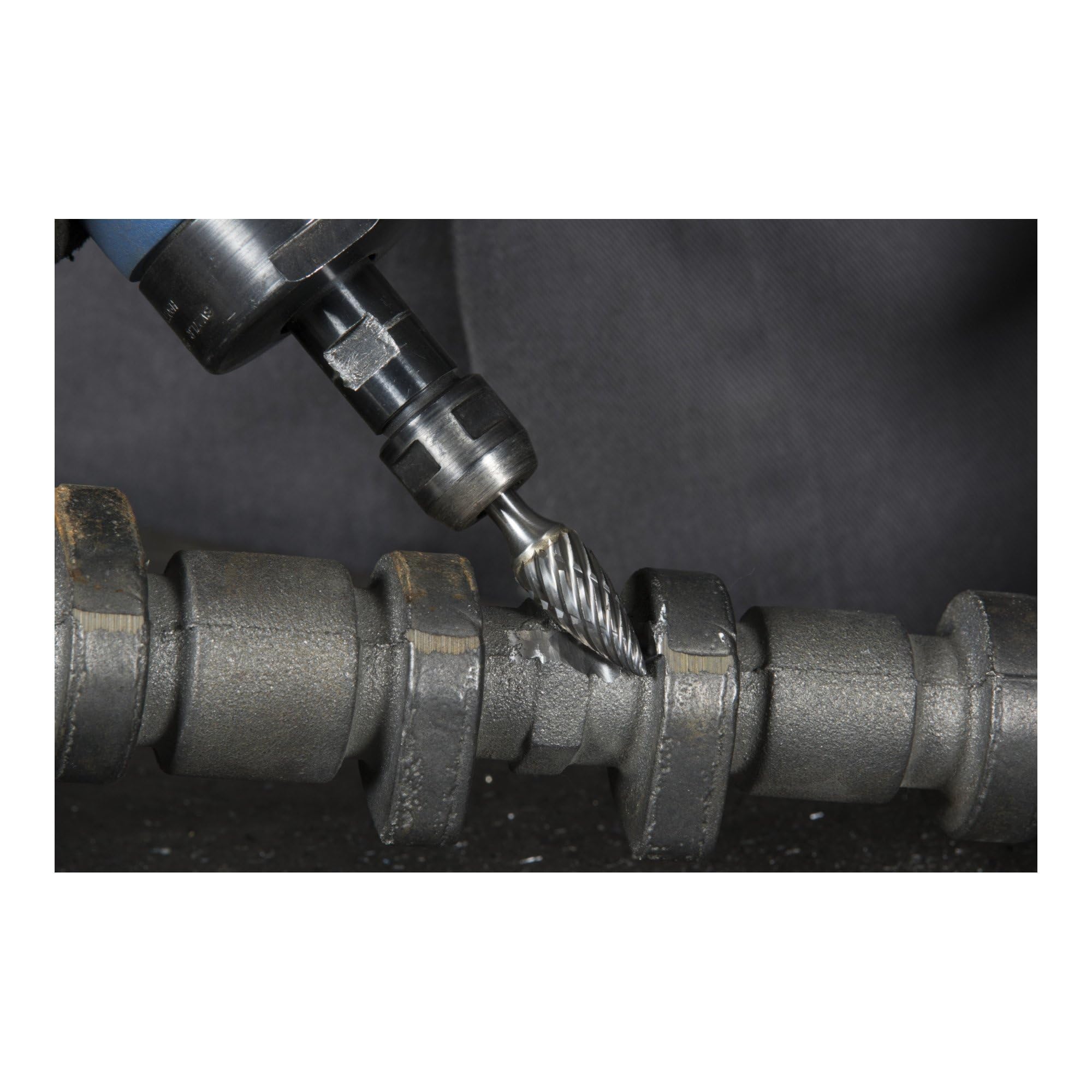 Klingspor HF 100 G Hartmetallfräser, 9,6 x 19 x 6 mm Kreuzverzahnung