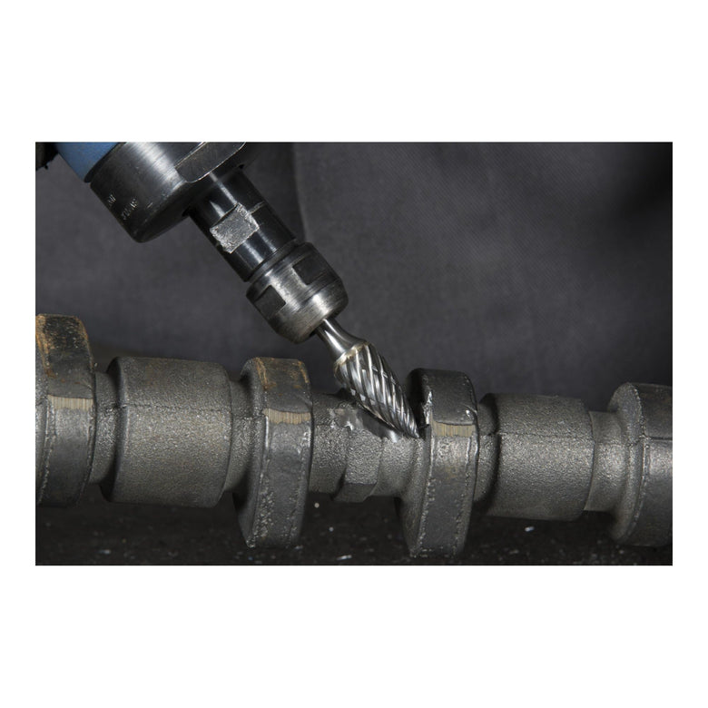 Klingspor HF 100 G Hartmetallfräser, 9,6 x 19 x 6 mm Kreuzverzahnung