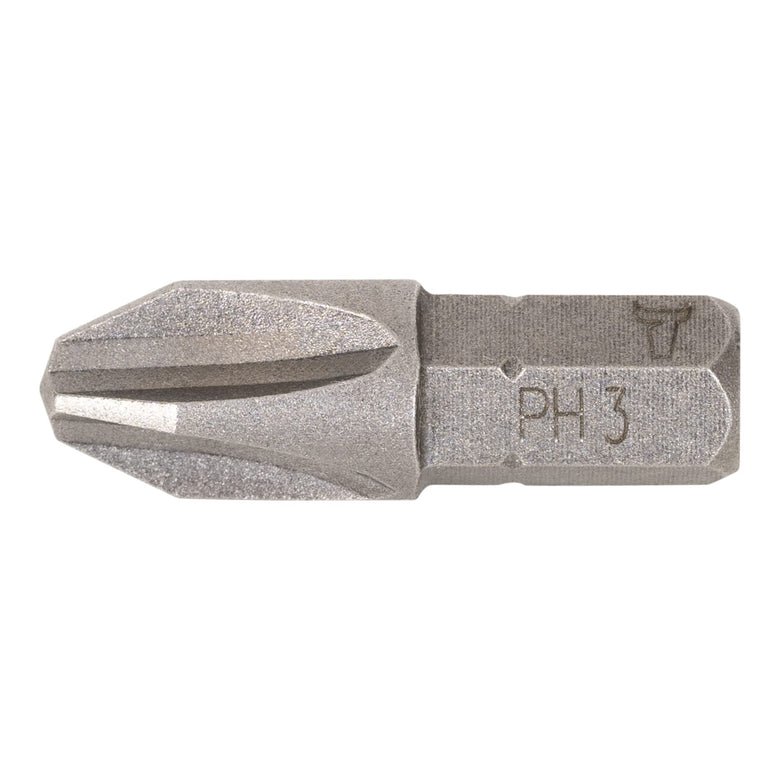 STIER Phillips-Bit PH 1 | PH 3 Form C 6,3 Länge 25 mm 10er Pack 10 Stk