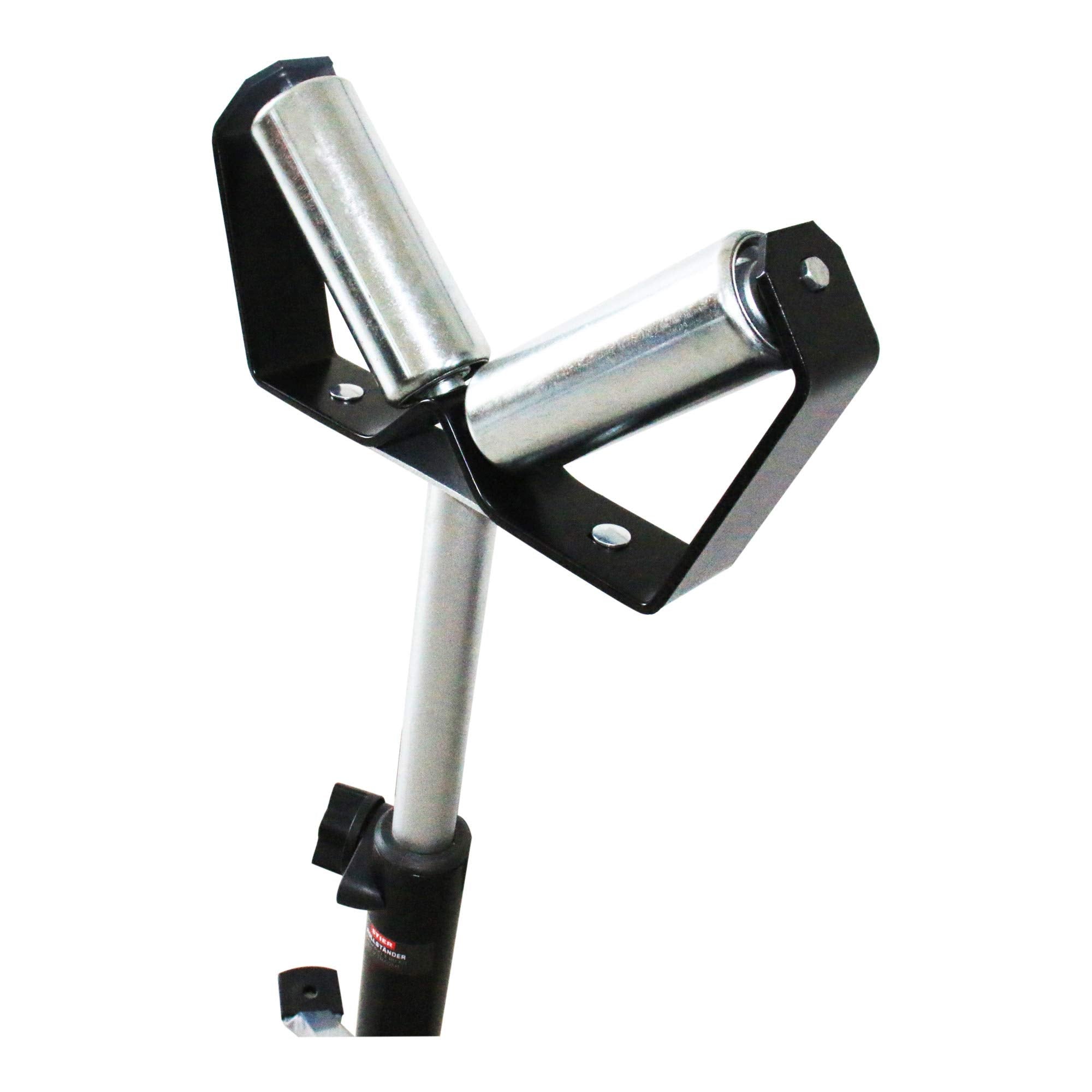 STIER Rollständer Tragkraft 80kg mit V-Träger Höhenverstellbar 71 - 110 cm