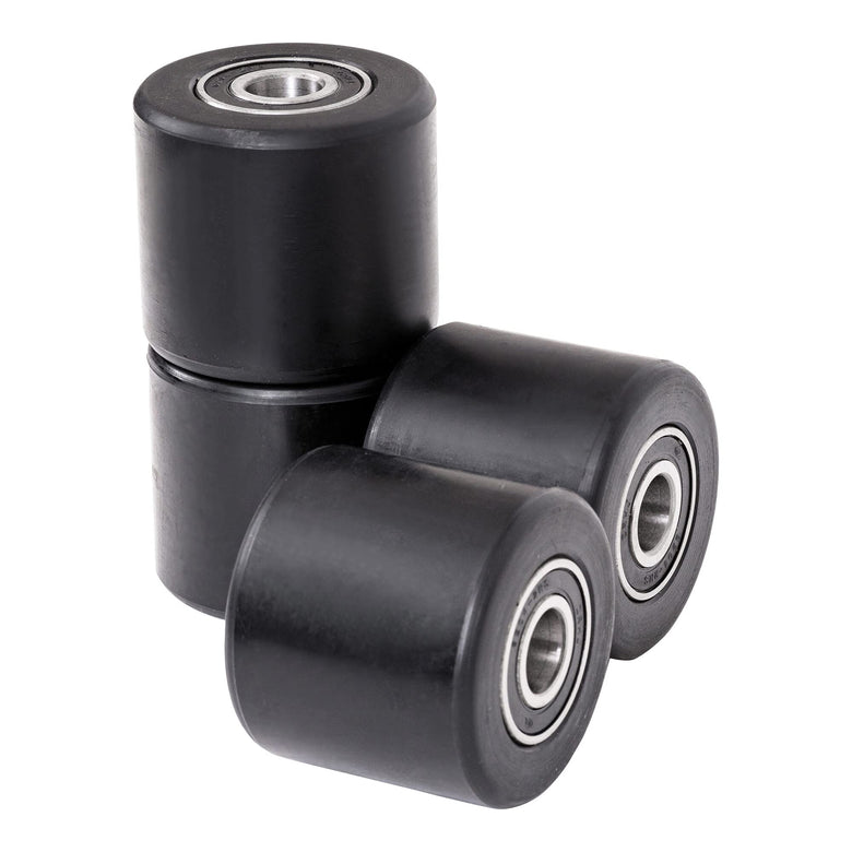 STIER tandem load roller set made of robust nylon for pallet trucks for improved