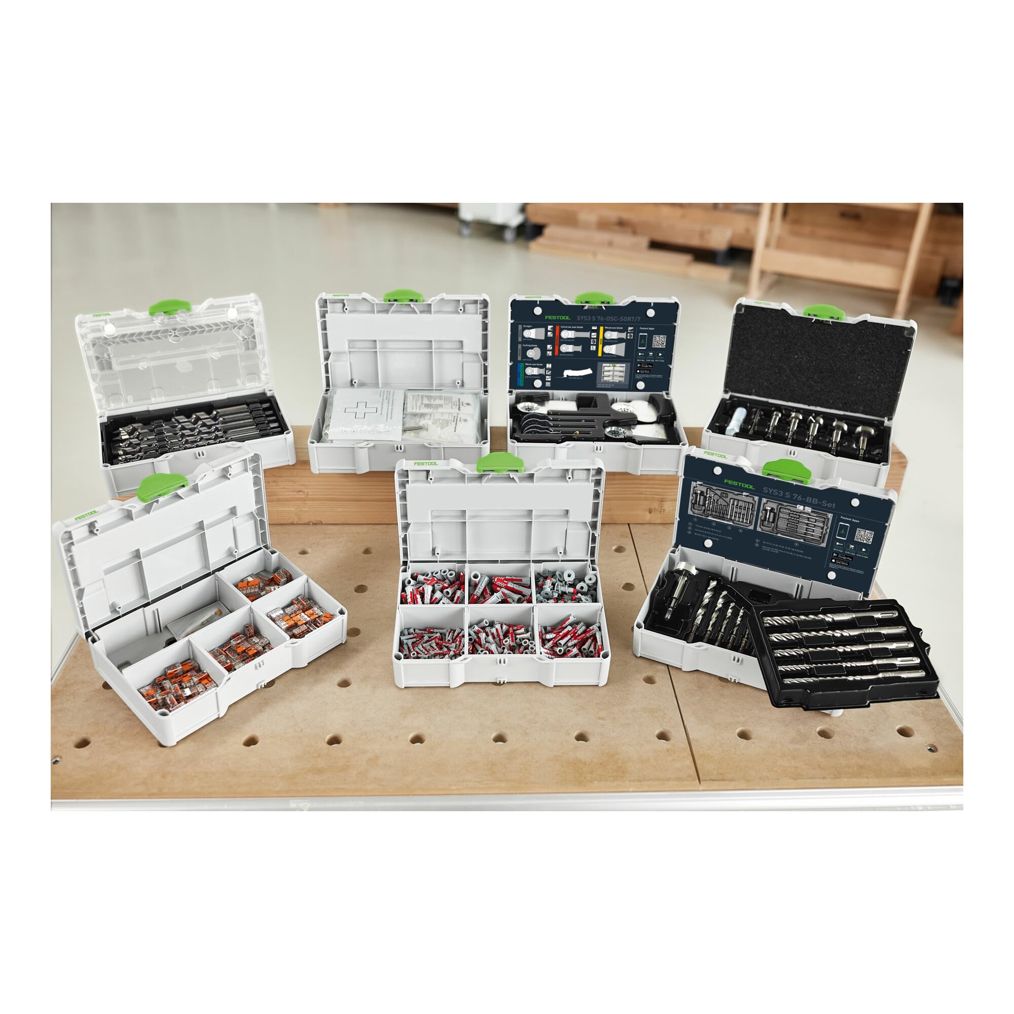 Festool Sägeblatt-Set Oszillieren SYS3 S 76-OSC-SORT/7