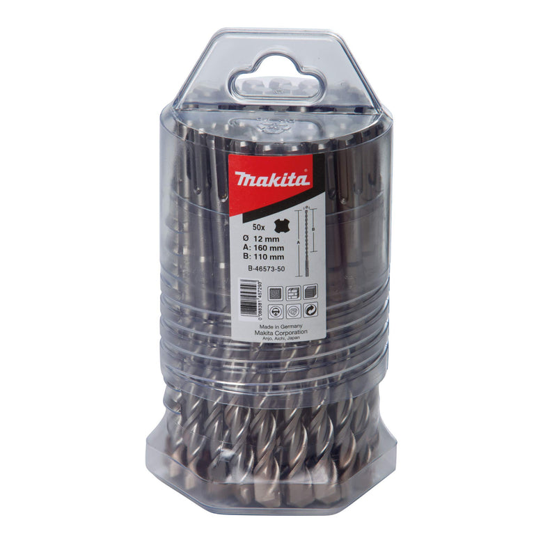 Makita SDS-V-PLUS-Bohrer-Set 6x210 50 Stück B-47341-50