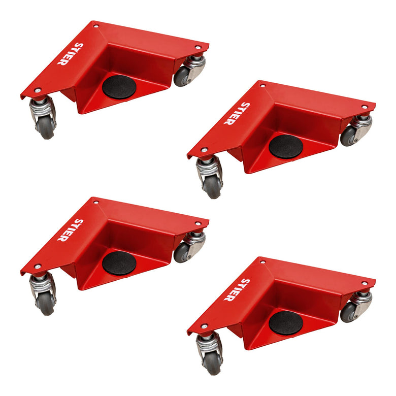 STIER Eckenroller-Set Möbelroller Tranportroller Umzugsroller div Größen