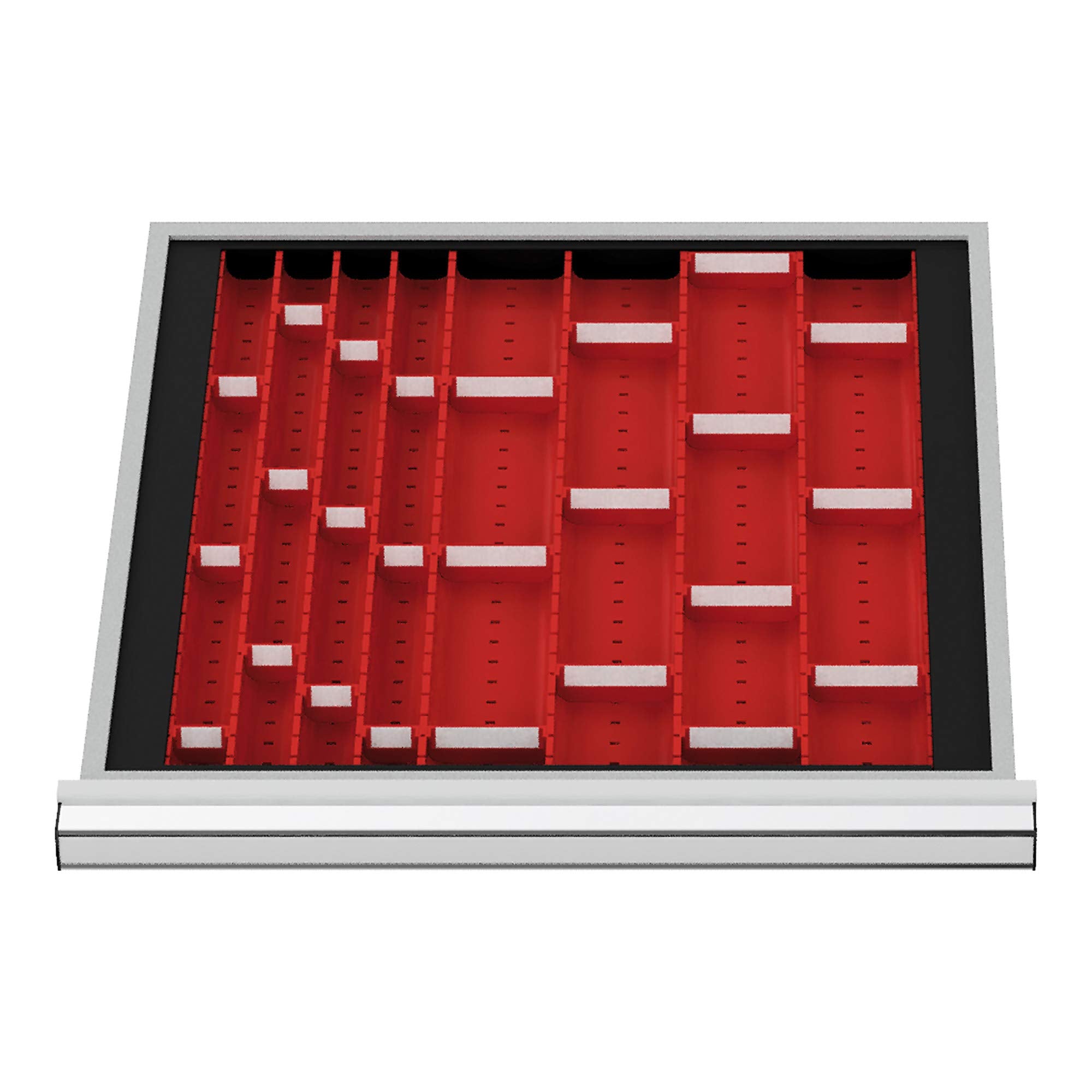 STIER drawer divider, recessed panels BLH 50 mm, internal dimensions 500x450 mm, 3 MP with