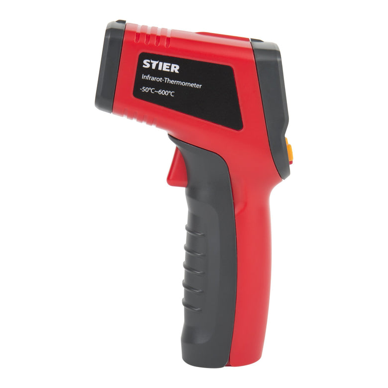 STIER infrared thermometer measuring range -50 °C - 600 °C laser thermometer