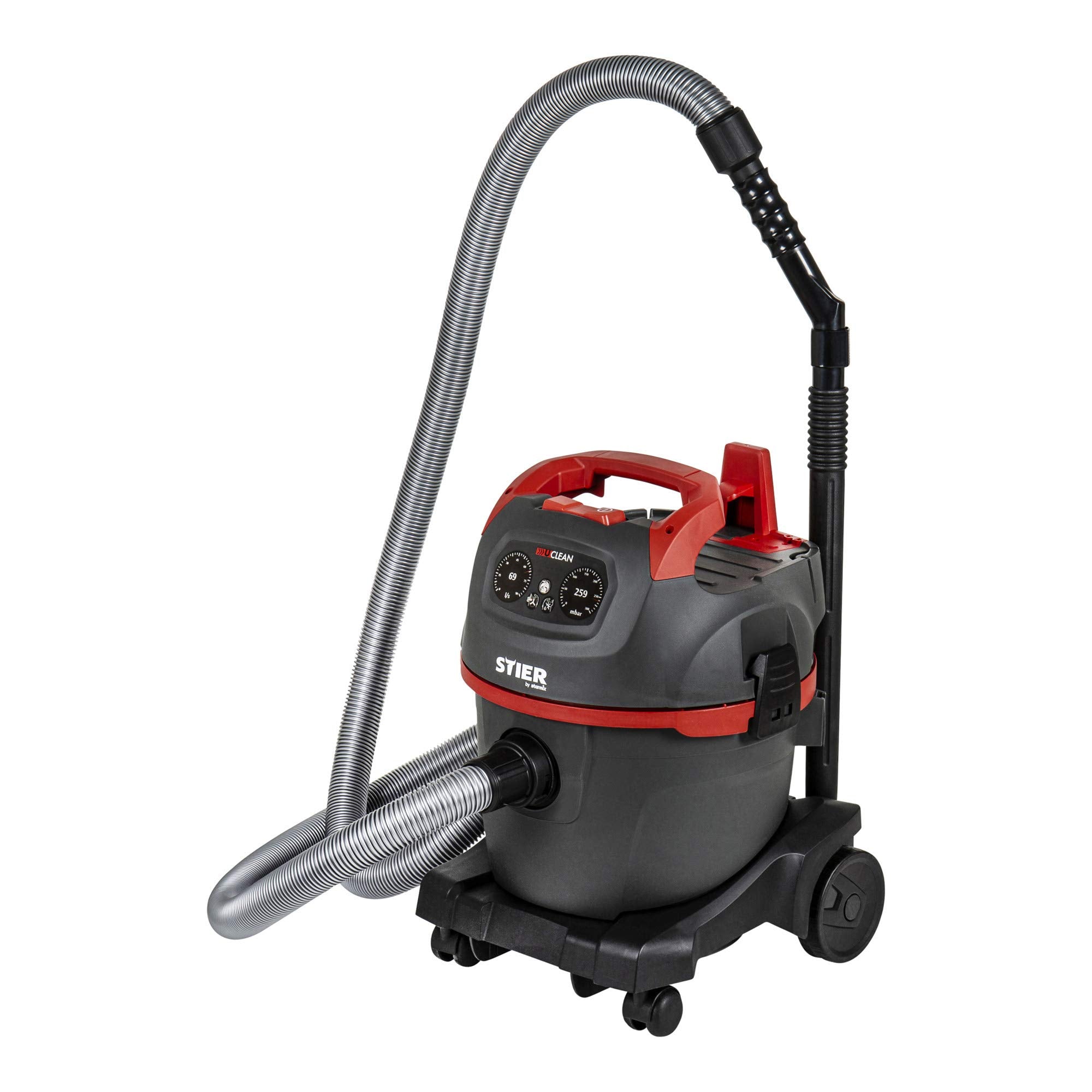 STIER Nass-Trockensauger SNT Premium 1400W Industriesauger Werkstattsauger