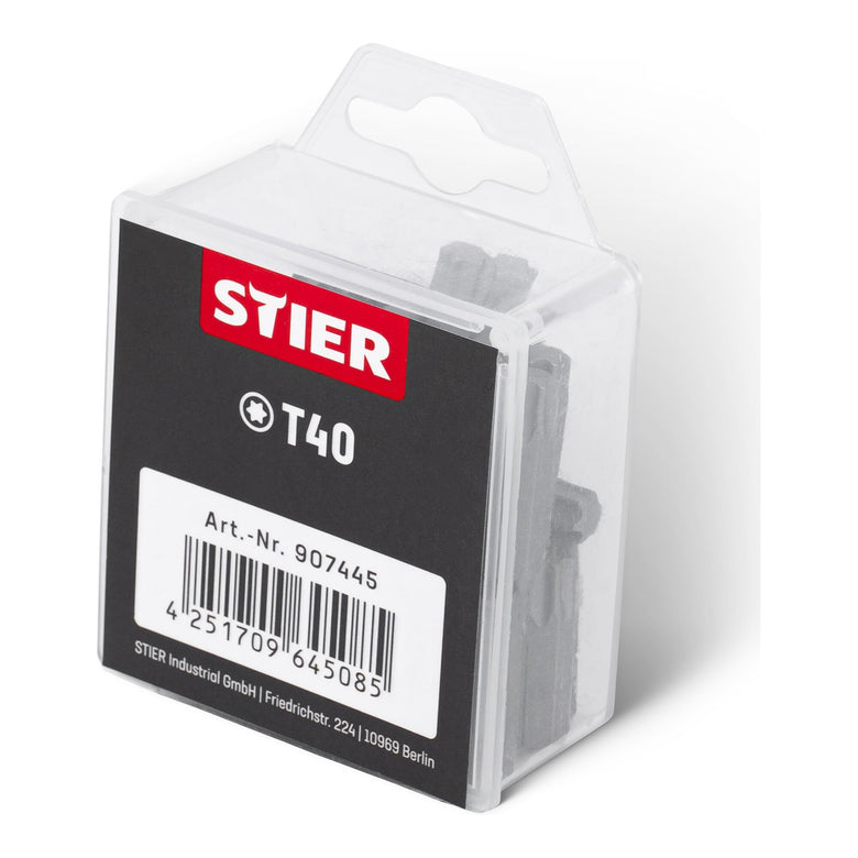 STIER TORX®-Bit-Großpackung T40