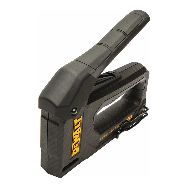 DEWALT 2-in-1 Karbonfaser Handtacker und Nagler für 6-14mm Klammern und 12, 15mm