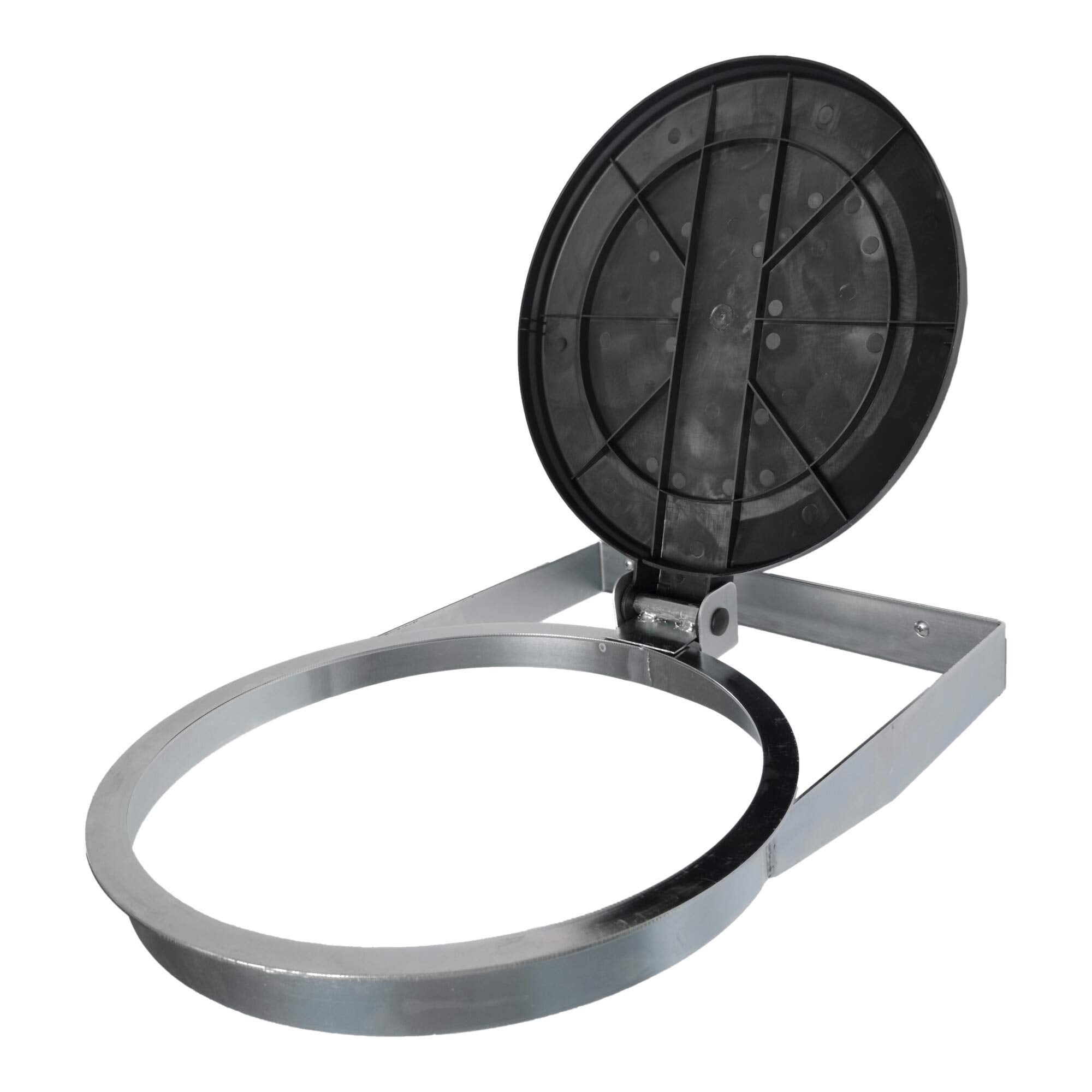 STIER garbage bag holder garbage bag stand for wall mounting 120 liters made of