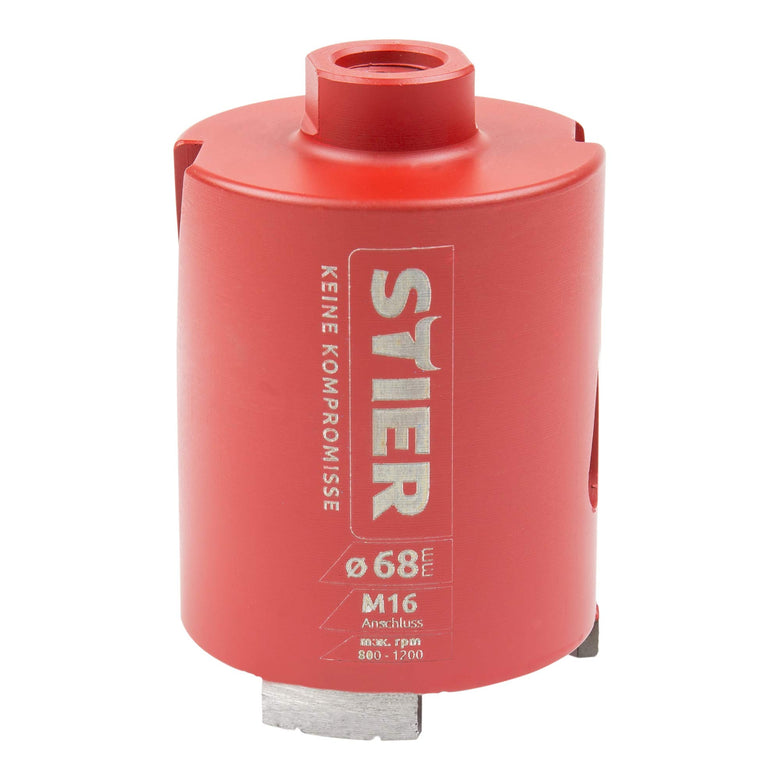 STIER Dosensenker Universal M16 68 mm bis 82 mm Dosenbohrer Bohrkrone
