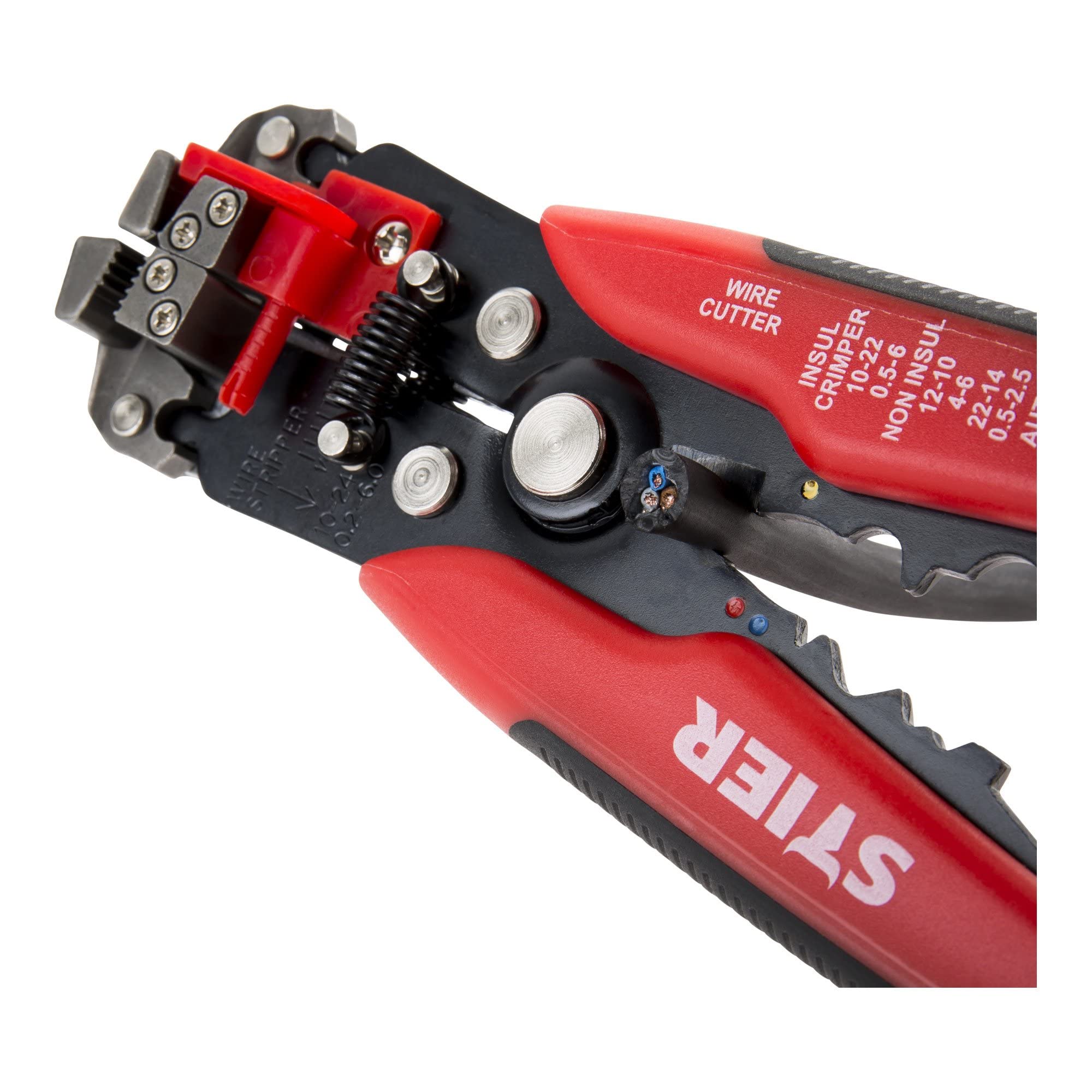 STIER Automatik Schneid- Crimp- und Abisolierzange Kombi+ Absetzzange
