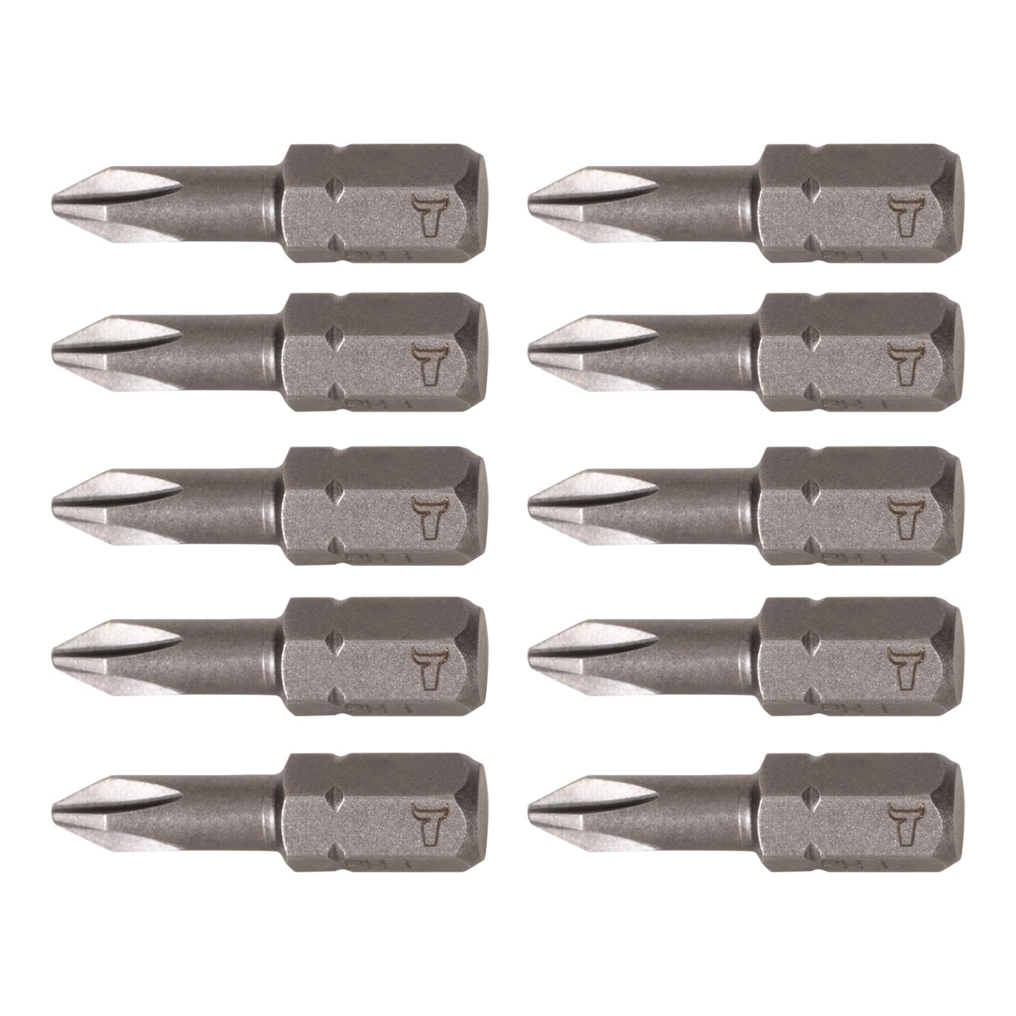 STIER Phillips-Bit PH 1 | PH 3 Form C 6,3 Länge 25 mm 10er Pack 10 Stk