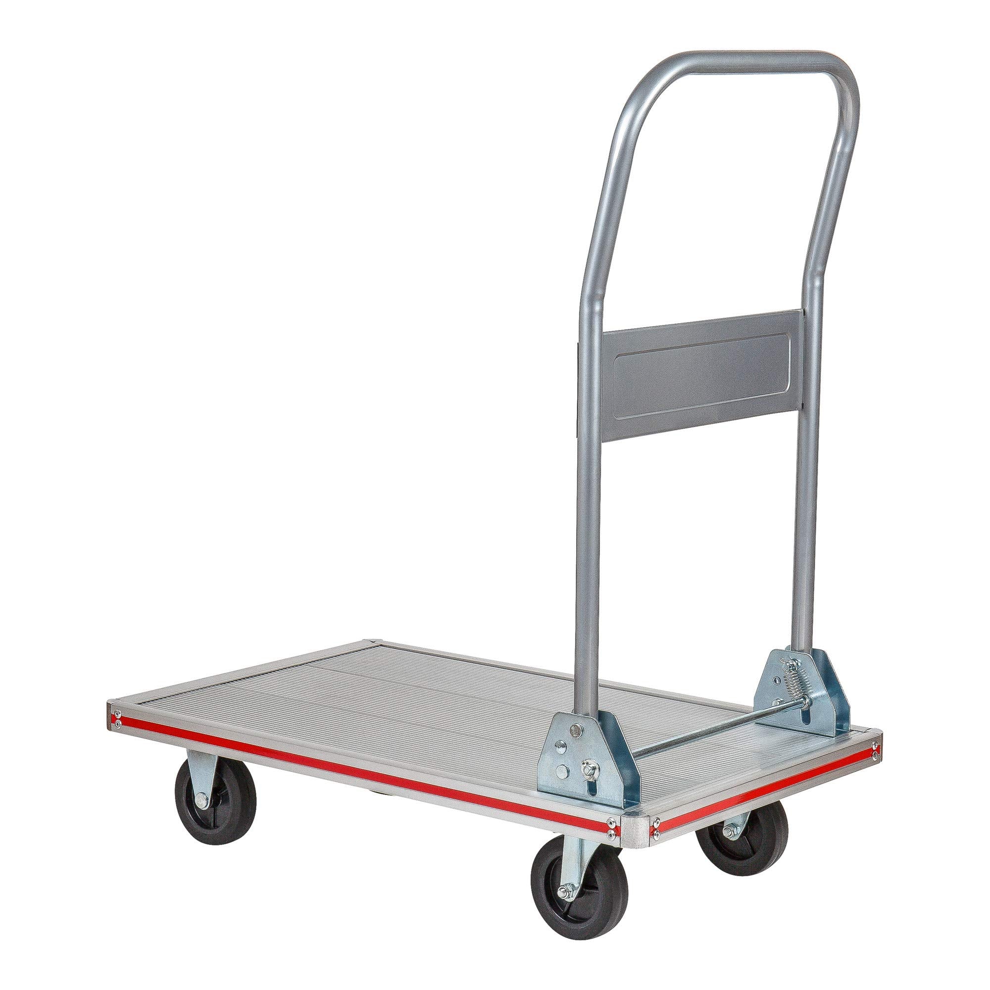 STIER platform trolley aluminum transport trolley foldable edge protection load capacity