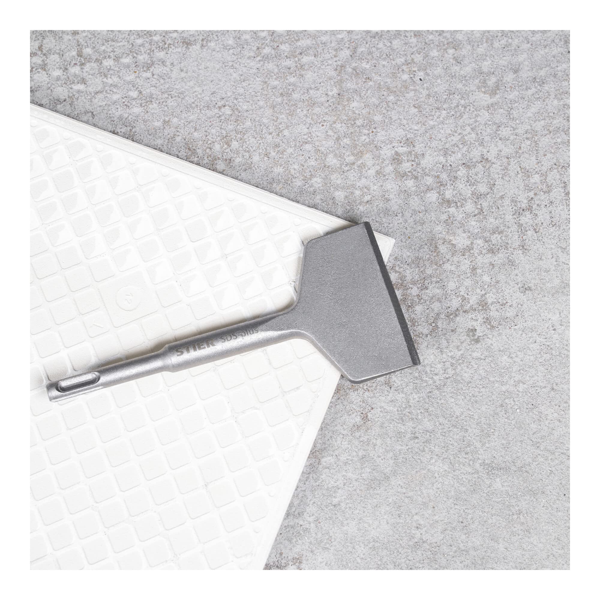 STIER SDS-plus Fliesenmeißel Breitmeißel 165 x 75 mm