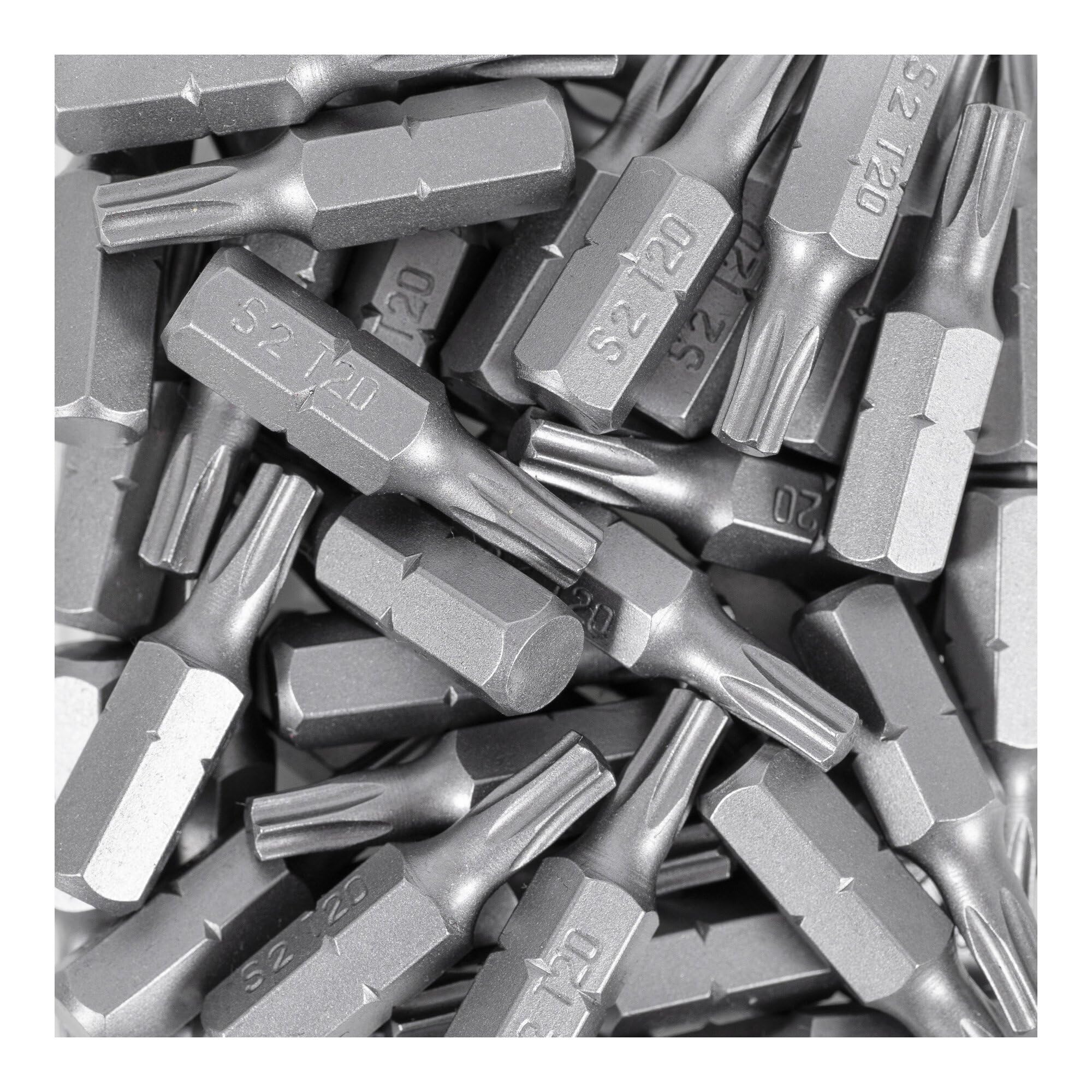 STIER TORX-Bit-Großpackung 50 Bits Bits T 15 - T 30 Länge 25 mm Profi Werkzeug