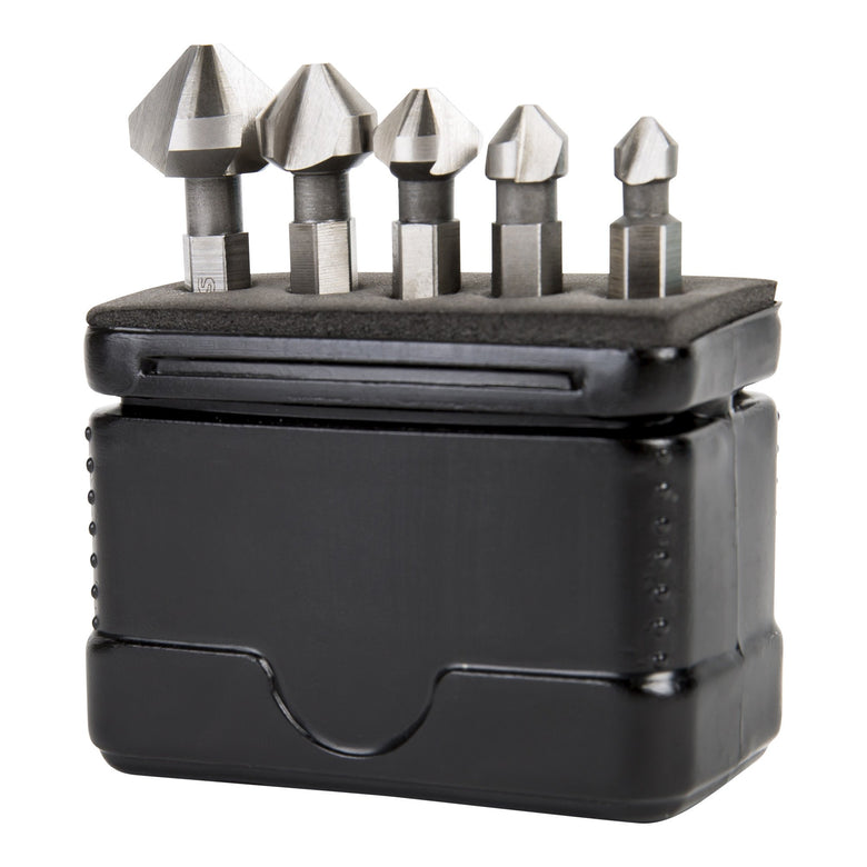 STIER countersink set 5-piece bit shank 1/4"