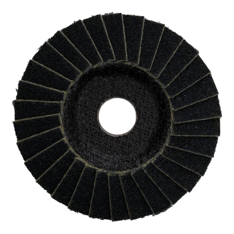 STIER fleece flap discs 125 x 18 x 22.23 mm coarse 5 pcs. cool grinding