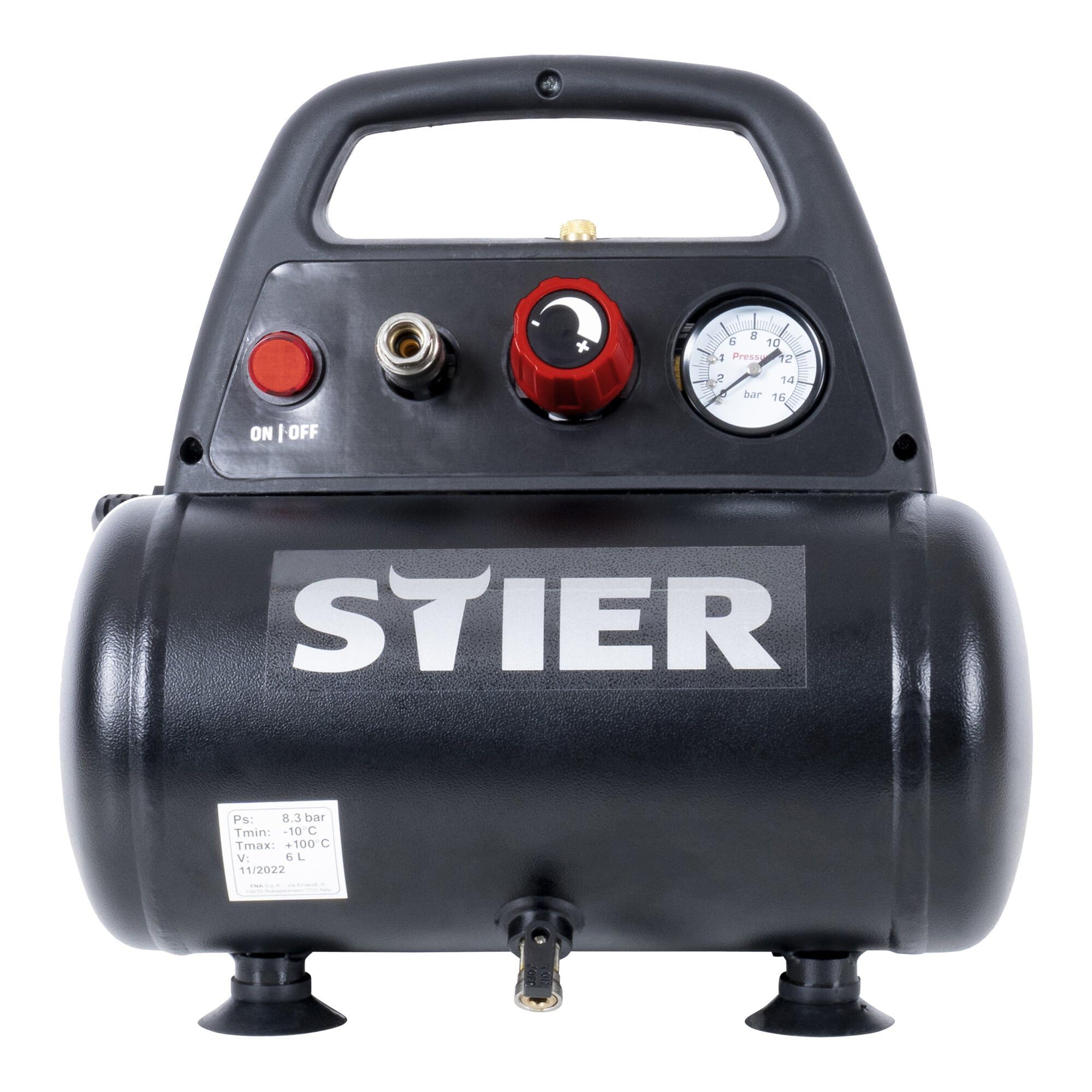STIER compressor MKT 215-8-6 oil-free