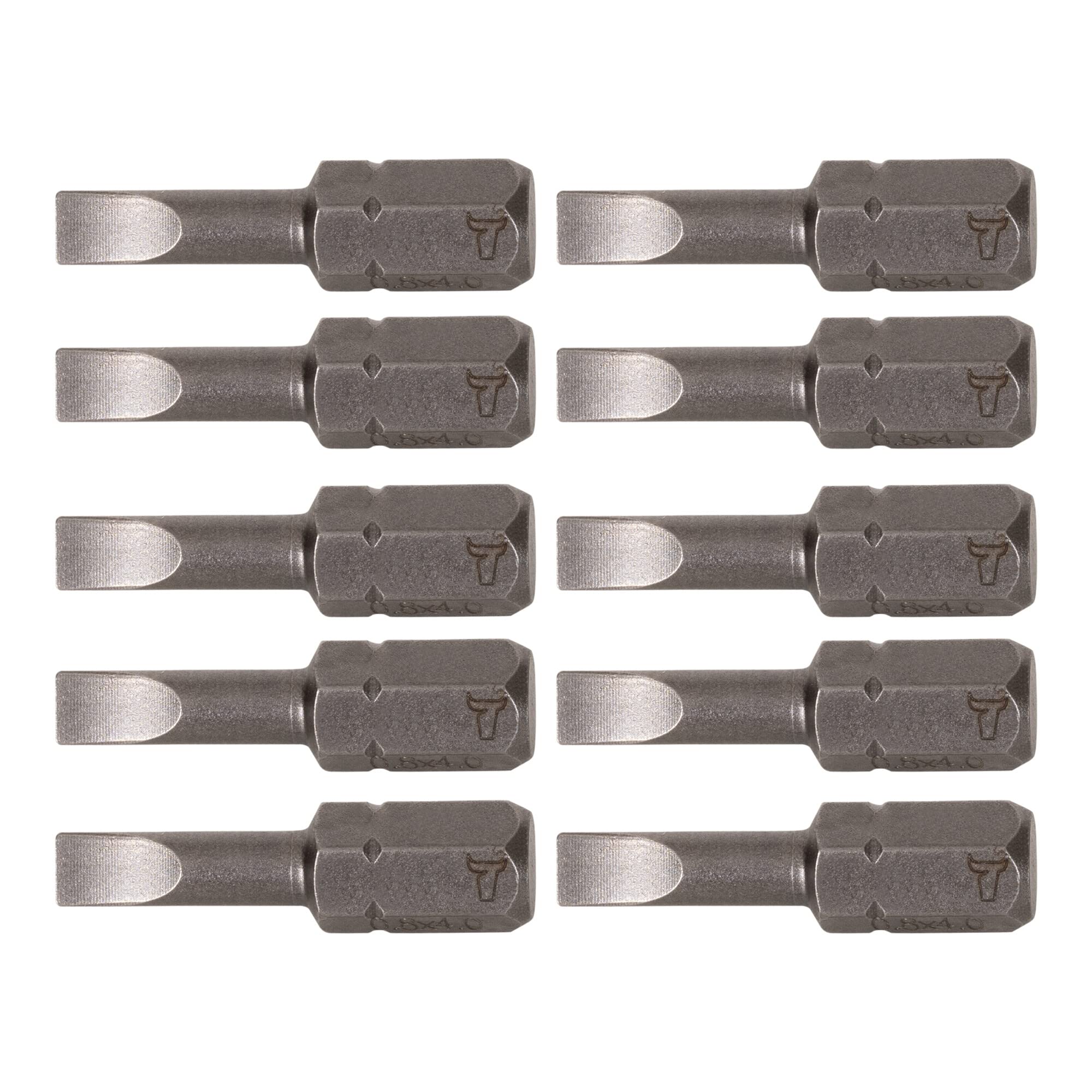 STIER Schlitz-Bit Form C 6,3 Länge 25mm 10er Pack 10 Stk diverse Größen Bit Satz