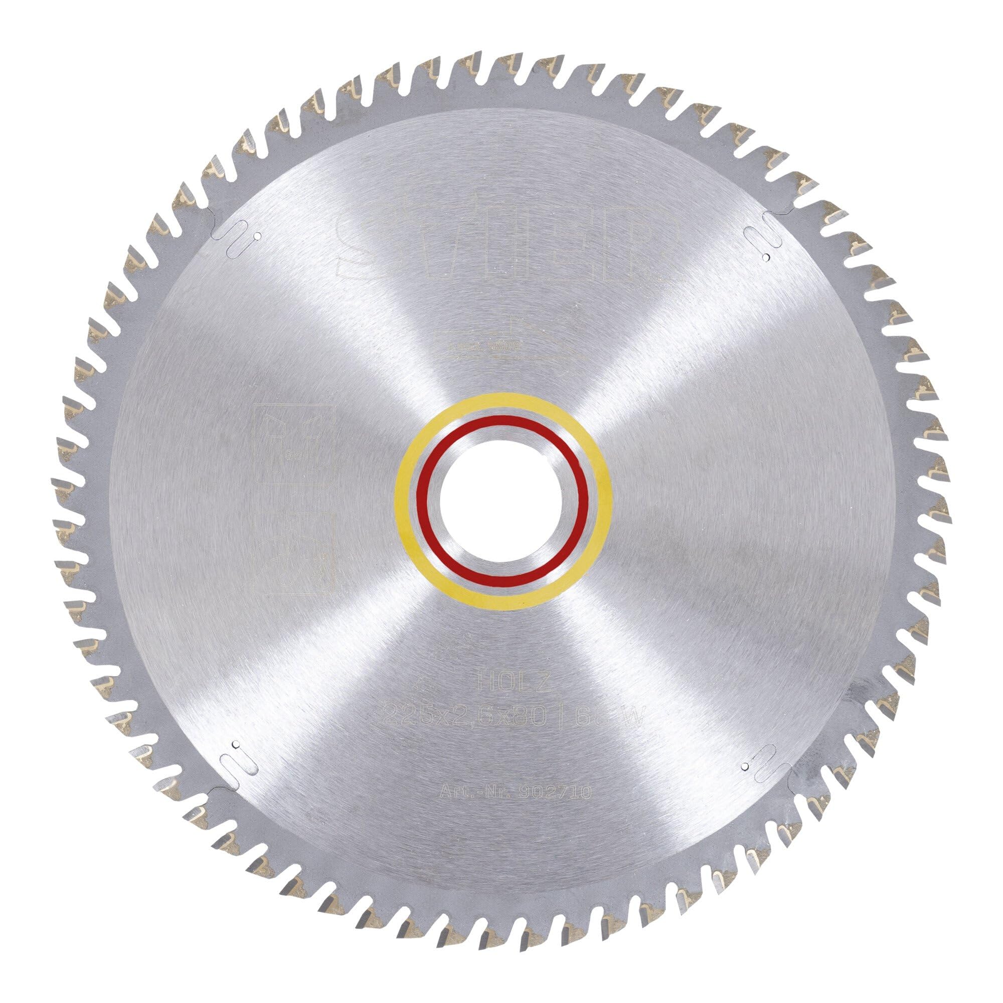 STIER circular saw blade professional for wood 225 x 2.6 x 30 mm hardboard