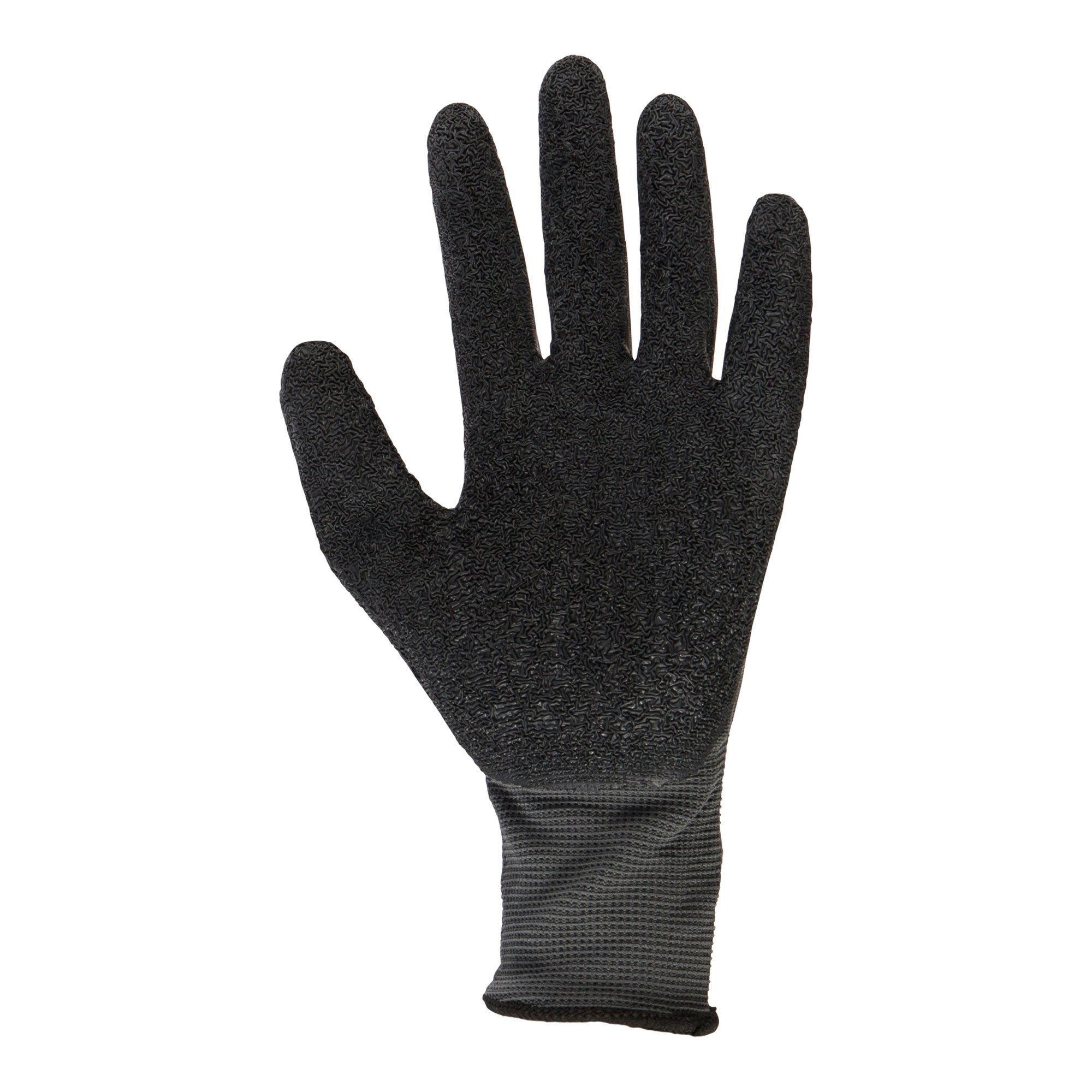 STIER Montagehandschuh, 12 Paar, Flex Grip, Größe 8, hochwertige Naturlatexbeschichtung, Exzellentes Tastgefühl, Schutz vor Flüsskeit & Kälte, gute Abriebfestigkeit