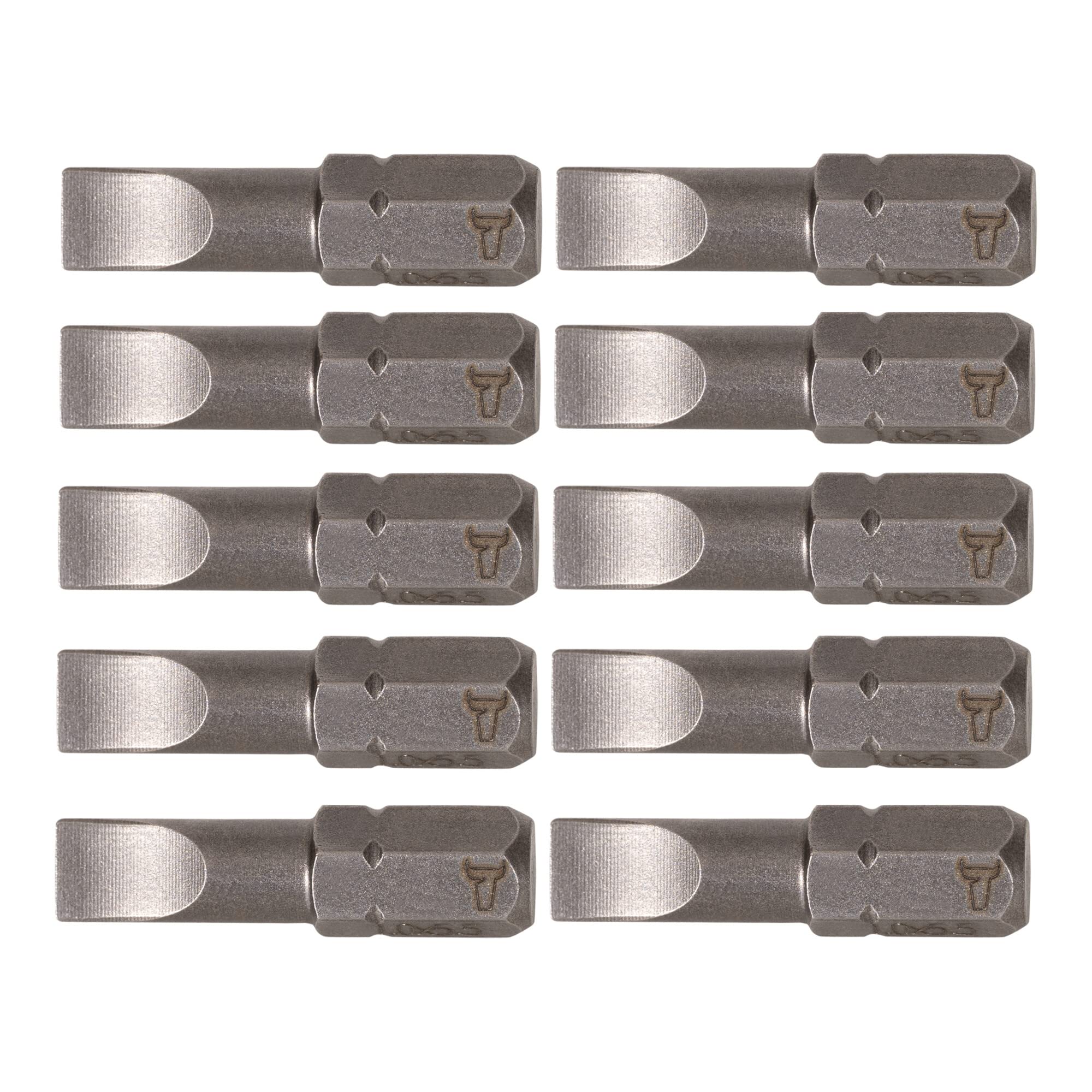 STIER Schlitz-Bit Form C 6,3 Länge 25mm 10er Pack 10 Stk diverse Größen Bit Satz