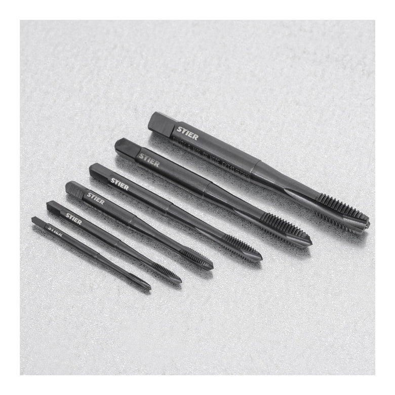 STIER machine tap M8 vaporized DIN 371 Form B HSSE