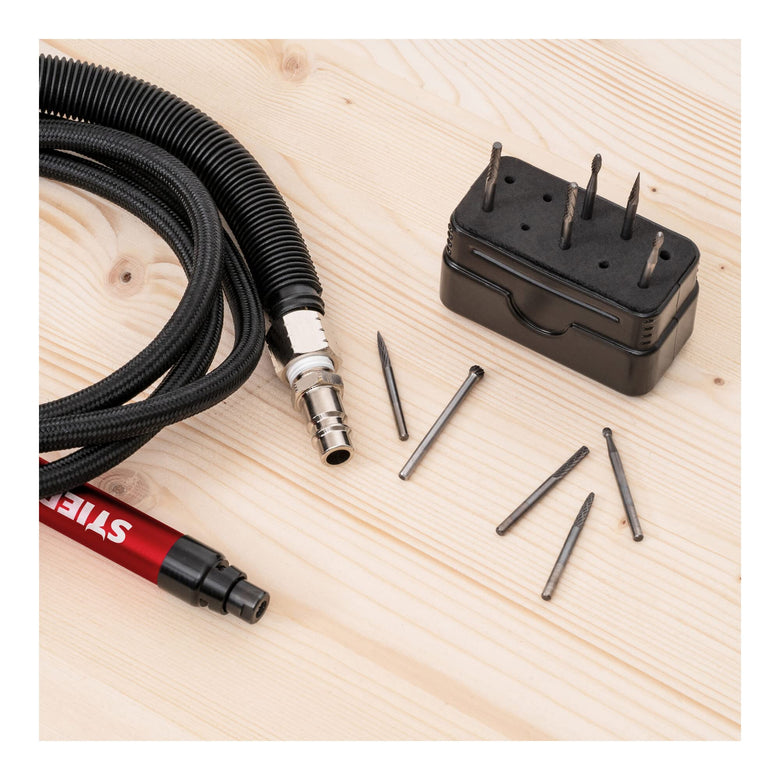 STIER HM burr set 10-piece 3 mm shank