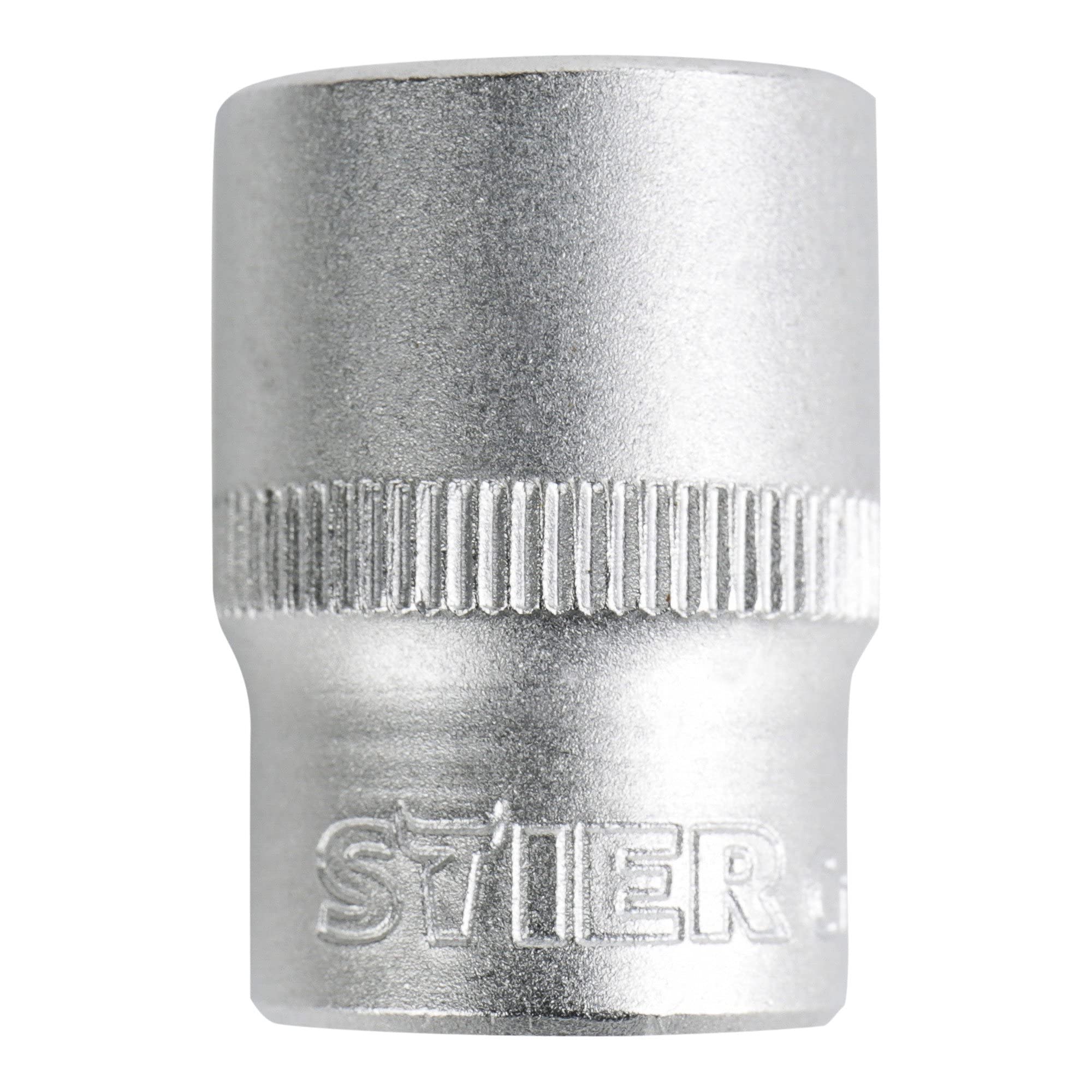 STIER Sechskant-Steckschlüsseleinsatz Antrieb 1/4" 3/8" 1/2" mit SW 4 bis 32 mm