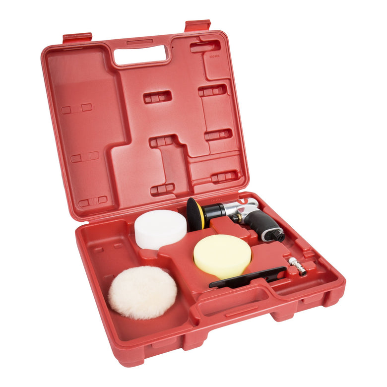 STIER Mini-Polier-Satz MP-25 Länge 130 mm 6-teilig verschiedene Polierscheiben