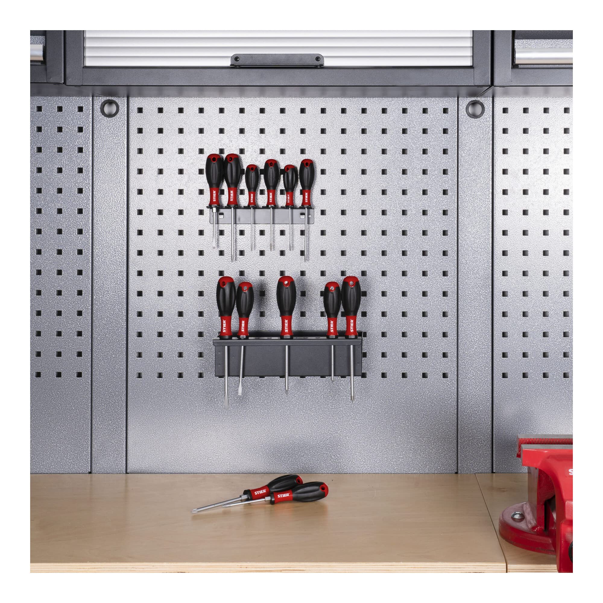 STIER Schraubendreher-Satz Big Pack 13-teilig mit Schlitz- Phillips- Pozidriv-