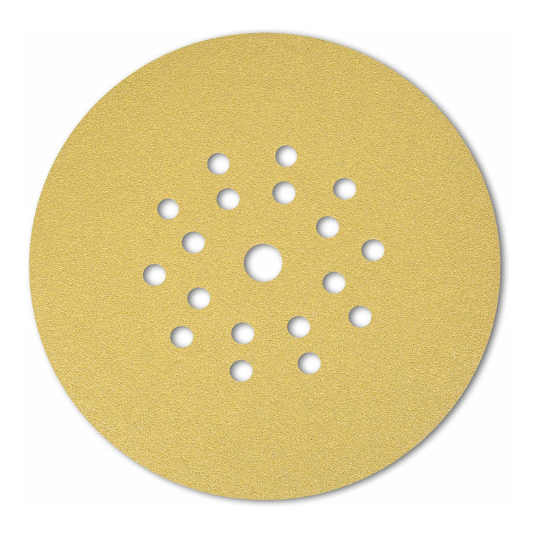 STIER grinding discs universal Ø225 Contents 25 pcs. with 18-hole P60 to P120