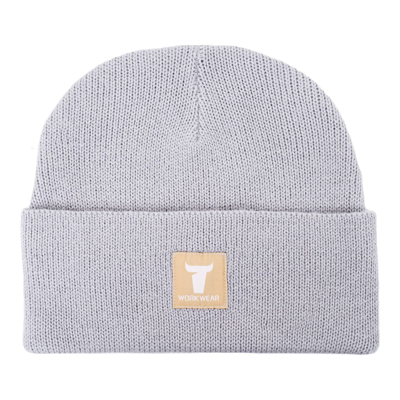STIER Beanie One Size 7gg Ice Grey
