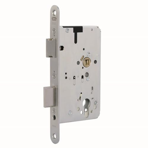 Panik-Einsteckschloss 2320 Fkt.B rd 24/65/72/9mm DIN L/R VA BKS