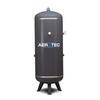 Aerotec Druckluftkessel 270 L stehend - 11 bar ohne Anbausatz - gepulvert